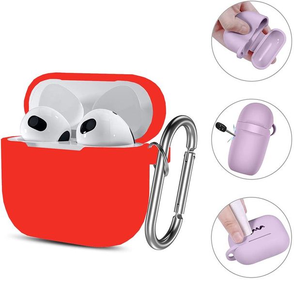 Чохол для навушників BeCover для Apple AirPods (3nd Gen) Red (707186) 395313 фото