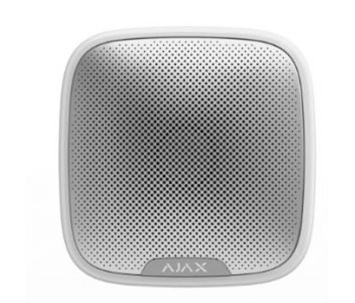 Бездротова вулична сирена Ajax StreetSiren (white) (38178.07WH1) 257045 фото