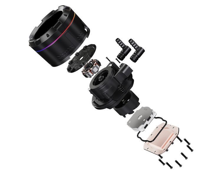 Система водяного охолодження ID-Cooling Space LCD SL360 478787 фото
