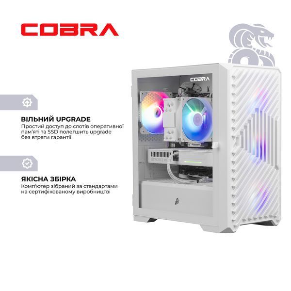 Ігровий комп`ютер COBRA GO RTX 5060 / Ryzen 5 5500 / RAM 32GB / SSD 1TB (R5G26502) 618074 фото