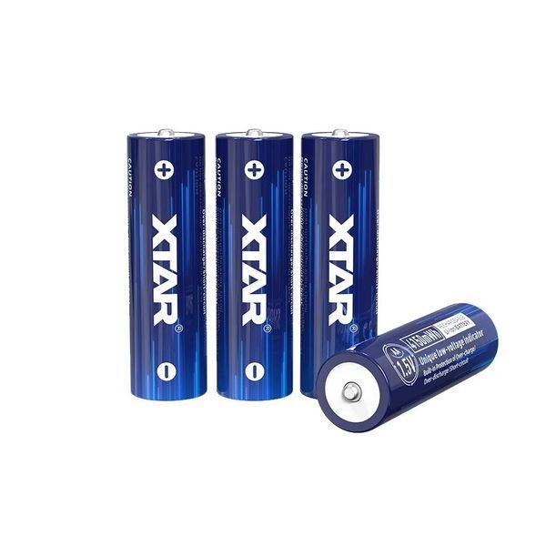 Акумулятор XTAR AA/HR06 Li-ion 4150 mWh 4 шт. 606398 фото