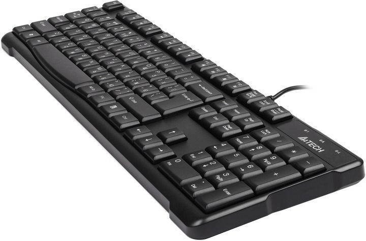Клавіатура A4Tech KR-750 Ukr Black 4765 фото