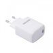 Мережевий зарядний пристрій Maxxter (1USBх3А) QC3.0 White (WC-PD-CtL-01) + кабель Lightning 365283 фото 1