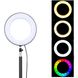 Кільцева USB RGB LED-лампа Zomei RGB108 8" + штатив 0.45 м (RGB108) 508526 фото 5