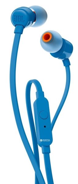 Гарнітура JBL T110 Blue (JBLT110BLU) 307887 фото