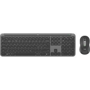 Комплект (клавіатура, миша) бездротовий Logitech Signature Slim Combo MK950 Graphite (920-012490) 512589 фото
