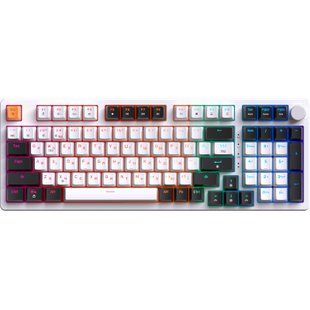 Клавіатура GamePro MK170W Red з Hot-Swap RGB White 531278 фото