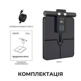 Ваги підлогові RENPHO MorphoScan Nova Body Composition Scale (R-MSC04) 621728 фото