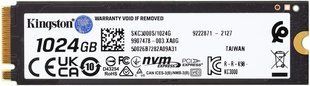 Накопичувач SSD 1TB Kingston KC3000 M.2 2280 PCIe 4.0 x4 NVMe 3D TLC (SKC3000S/1024G) 378364 фото
