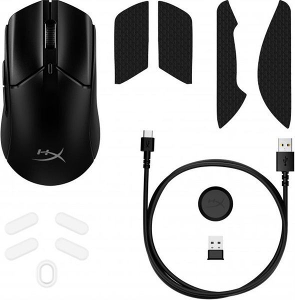 Миша бездротова HyperX Pulsefire Haste 2 Wireless Black (6N0B0AA) 463589 фото