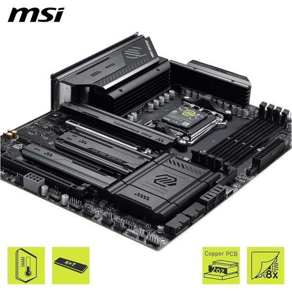 Материнська плата MSI MAG X870E Tomahawk Max WiFi Socket AM5 619351 фото