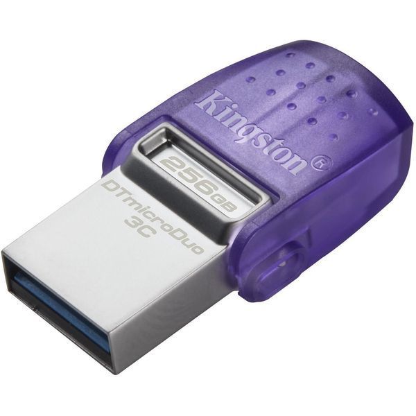 Флеш-накопичувач USB3.2 256GB Type-C Kingston DataTraveler microDuo 3C (DTDUO3CG3/256GB) 409982 фото