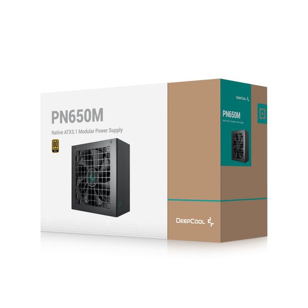 Блок живлення DeepCool PN650M (R-PN650M-FC0B-EU) 650W 490143 фото