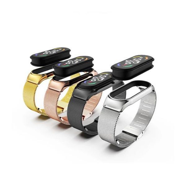 Ремінець BeCover Metal для Xiaomi Mi Smart Band 7 Gold (707495) 425494 фото