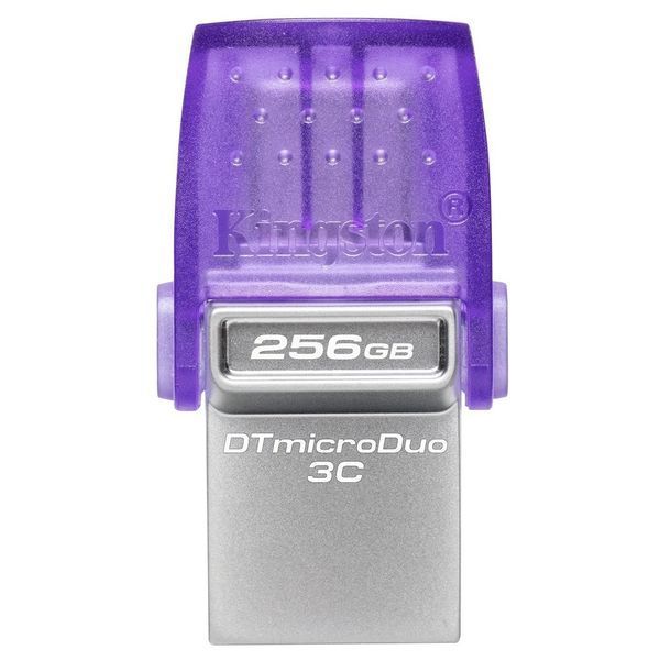 Флеш-накопичувач USB3.2 256GB Type-C Kingston DataTraveler microDuo 3C (DTDUO3CG3/256GB) 409982 фото