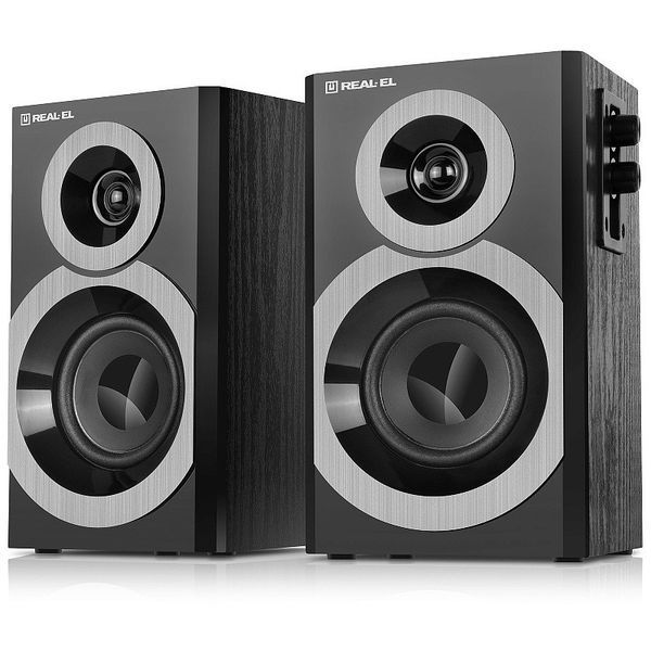 Акустична система REAL-EL S-245 Black 536300 фото