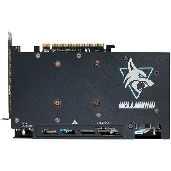 Відеокарта AMD Radeon RX 7600 XT 16GB GDDR6 Hellhound OC PowerColor (RX 7600 XT 16G-L/OC) 491853 фото