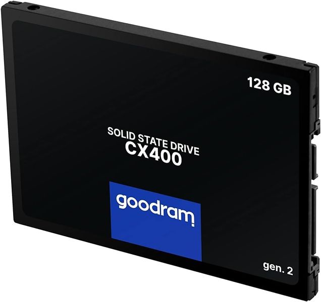 Накопичувач SSD 128GB Goodram CX400 Gen.2 2.5" SATAIII 3D TLC (SSDPR-CX400-128-G2) 328653 фото