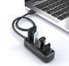 Концентратор Vention USB Hub 4-Port 2.0 Black, 0.15 m (VAS-J43) 290621 фото 4