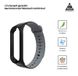 Ремінець Armorstandart Sport Silicone для Xiaomi Mi Band 3 Black/Grey (ARM54514) 278764 фото 2