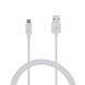 Кабель Grand-X USB - micro USB (M/M), Cu, 2.5 м, White (PM025W) 313509 фото 2