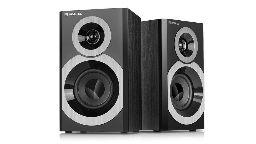Акустична система REAL-EL S-245 Black 536300 фото