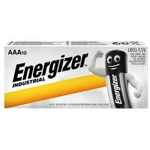 Батарейка Energizer Industrial AAA/LR03 10шт 508078 фото