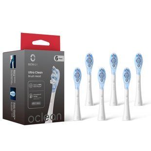 Насадка для зубної електрощітки Oclean Ultra White Clean UC03 6 шт (6970810556926) 558271 фото