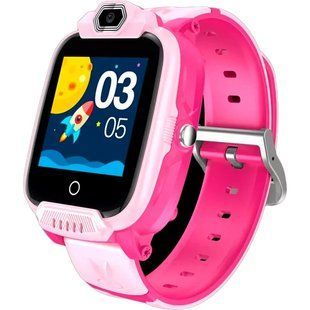 Дитячий смарт-годинник Canyon Jondy KW-44 4G Camera GPS Music Pink (CNE-KW44PP) 521197 фото