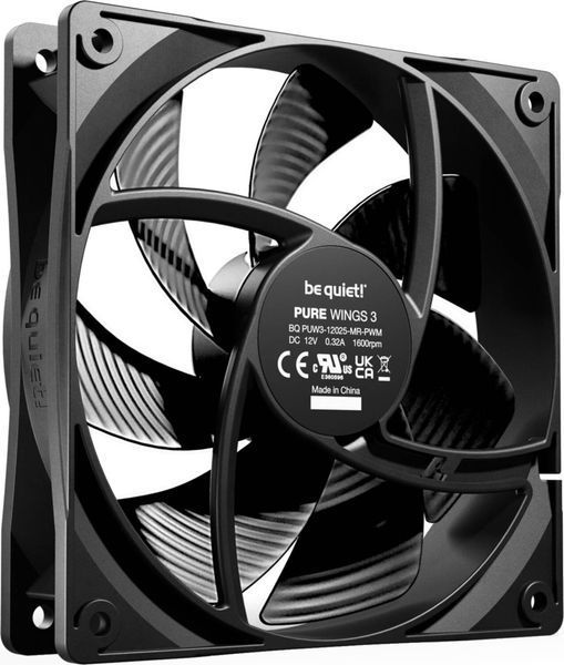 Вентилятор be quiet! Pure Wings 3 120mm PWM Black (BL105) 574678 фото