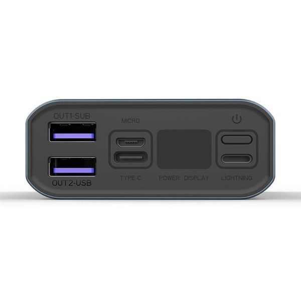Універсальна мобільна батарея ColorWay 20000mAh Gray (CW-PB200LPH3GR-PDD) 445846 фото