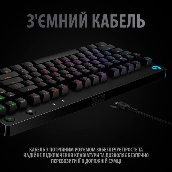 Клавiатура Logitech G Pro Mechanical Gaming (920-009392) 297003 фото