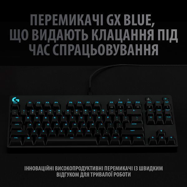 Клавiатура Logitech G Pro Mechanical Gaming (920-009392) 297003 фото