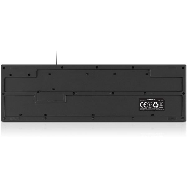 Комплект (клавіатура, миша) REAL-EL Kit-507 Black 635128 фото