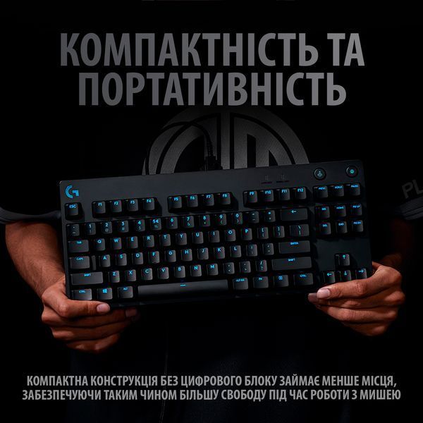Клавiатура Logitech G Pro Mechanical Gaming (920-009392) 297003 фото
