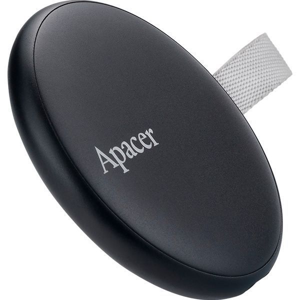 Накопичувач зовнішній SSD 512GB Apacer Magnetic Portable AS725 Black (AP512GAS725B-1) 539764 фото
