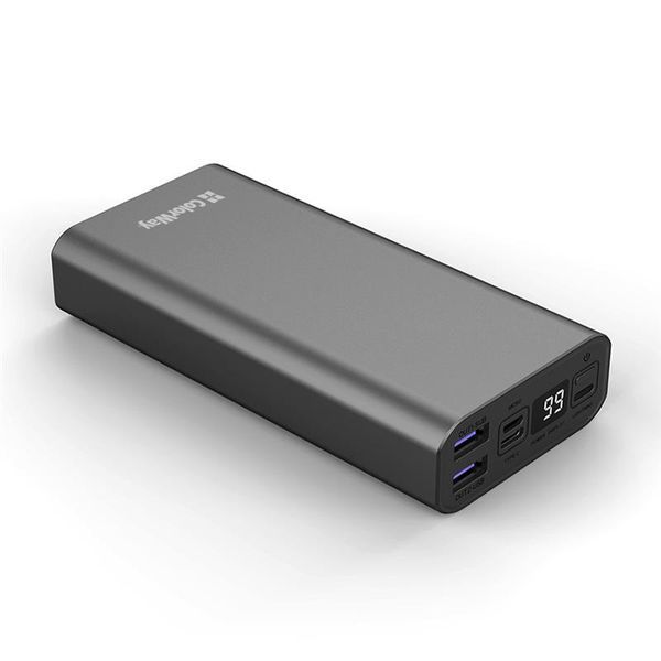 Універсальна мобільна батарея ColorWay 20000mAh Gray (CW-PB200LPH3GR-PDD) 445846 фото
