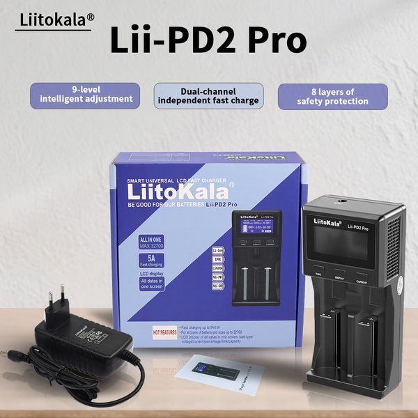 Зарядний пристрій Liitokala Lii-PD2 Pro 618003 фото