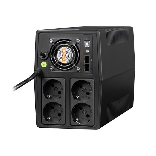 Джерело безперебійного живлення Prologix 1500 (PLPU1500VA4LED) 513801 фото