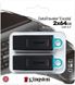 Флеш-накопичувач USB3.2 64GB Kingston DataTraveler Exodia Black/Blue 2 Pieces (DTX/64GB-2P) 465236 фото 3