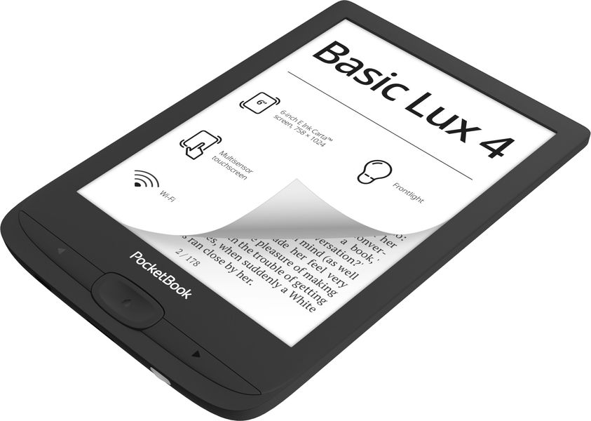 Електронна книга PocketBook 618 Basic Lux 4 Ink Black (PB618-P-CIS) 478867 фото