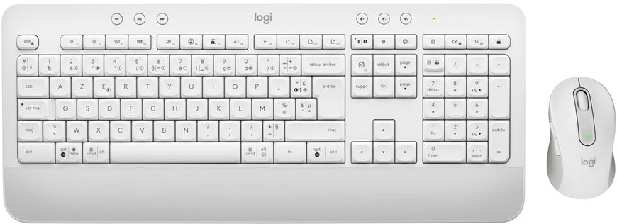 Комплект (клавіатура, мишка) бездротовий Logitech MK650 Combo for Business White (920-011032) 436859 фото