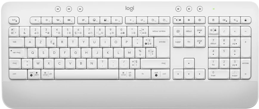 Комплект (клавіатура, мишка) бездротовий Logitech MK650 Combo for Business White (920-011032) 436859 фото