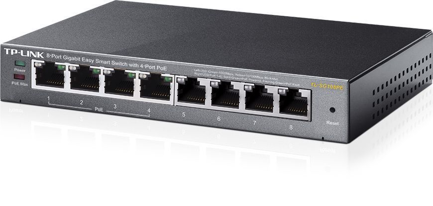 Комутатор TP-Link TL-SG108PE 144561 фото