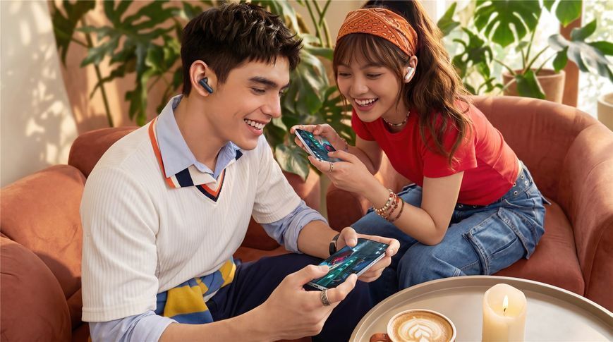 Bluetooth-гарнітура Oppo Enco Air5s Lunar White (ETEF1 White) 619325 фото