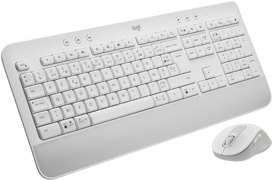 Комплект (клавіатура, мишка) бездротовий Logitech MK650 Combo for Business White (920-011032) 436859 фото