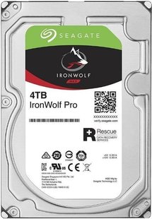 Накопичувач HDD SATA 4.0TB Seagate IronWolf Pro NAS 7200rpm 128MB (ST4000NE001) 259281 фото