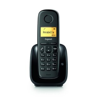 Радiотелефон DECT Gigaset A180 Black (S30852-H2807-R601) 484398 фото