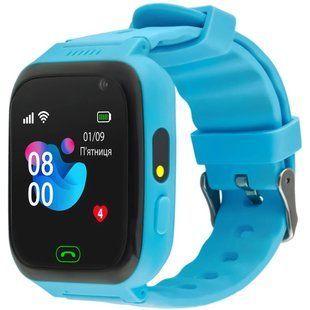 Дитячий смарт-годинник Garmix PointPRO-100 WiFi Blue 510174 фото
