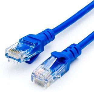 Патч-корд литий, UTP, RJ45, Cat.5e, 7.5m, синій 540816 фото